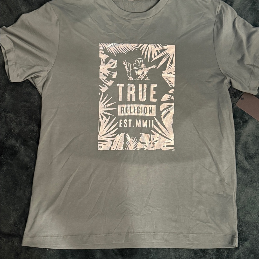 True Religion Olive Graphic Men's T-Shirt